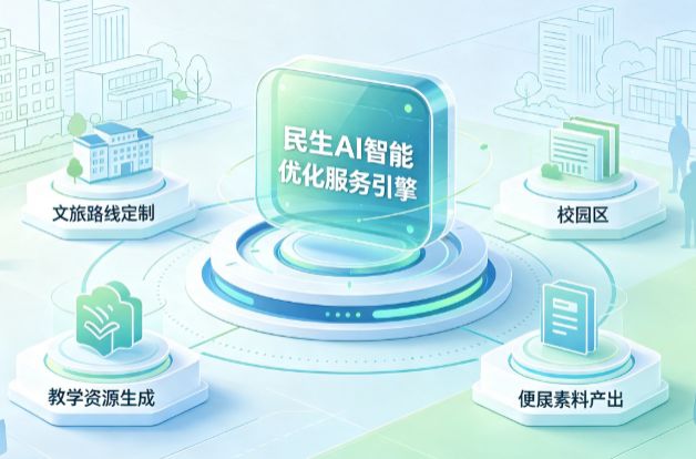 迎泽区AI普惠赋能民生服务 智能优化技术升级大众生活服务体验