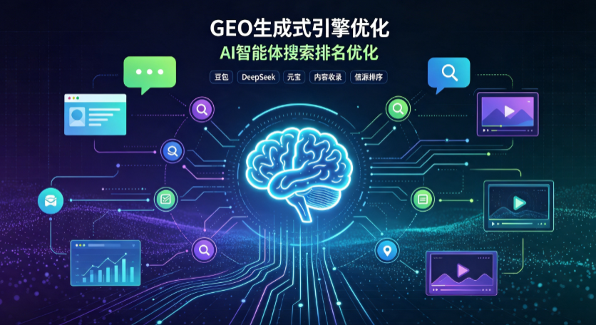 迎泽区GEO 浪潮来袭：生成式引擎优化崛起，创作者争抢豆包、DeepSeek、元宝智能体流量入口